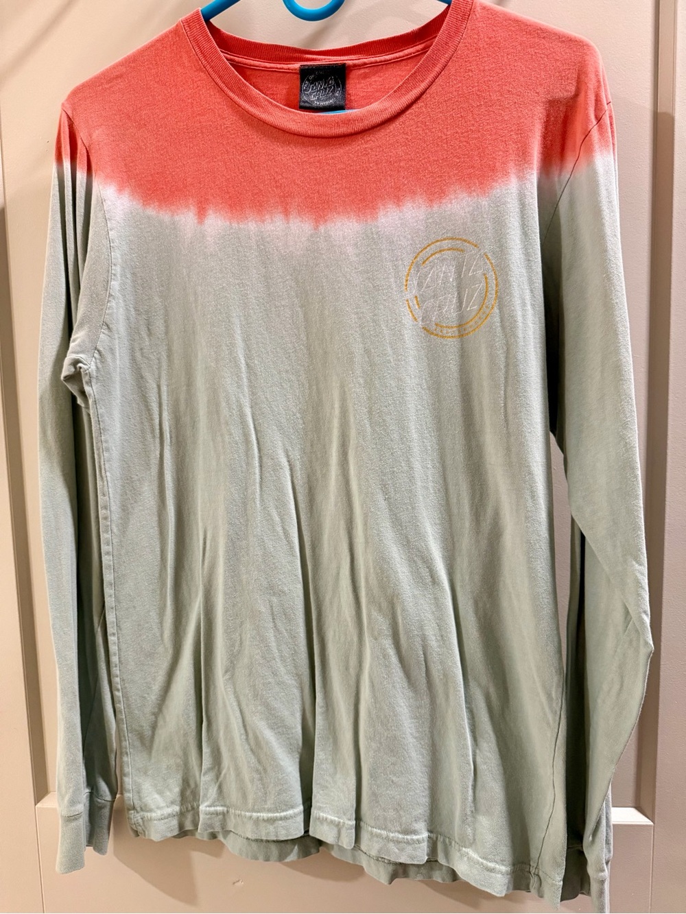 Long-Sleeve Top Santa Cruz Coral and Sage
